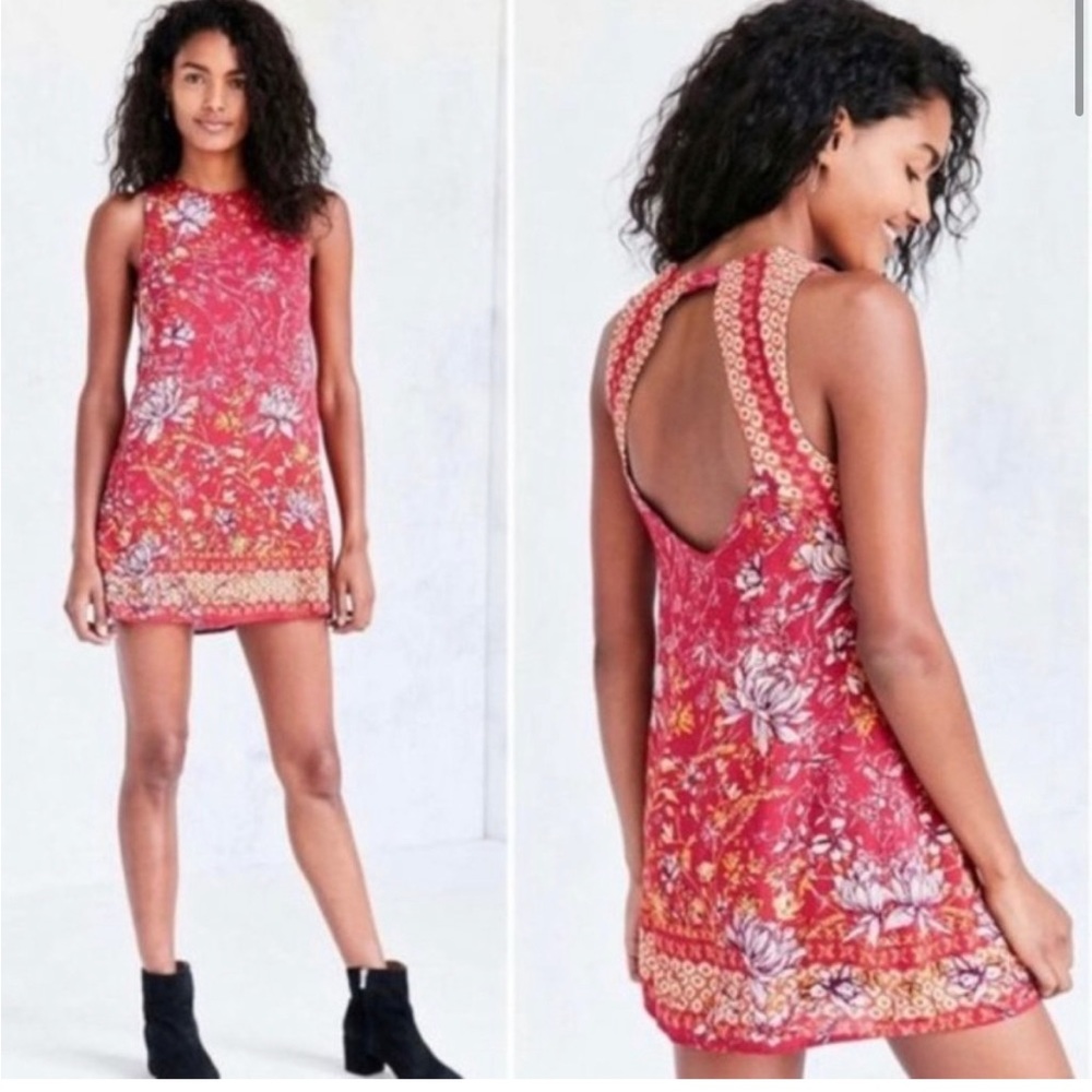 Ecote Urban Outfitters Floral Mini Dress | size large